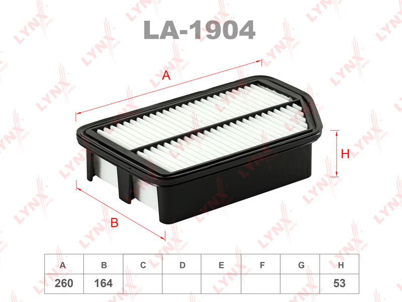 LYNXauto Фильтр воздушный арт. 1LNLA-1904_10 #1