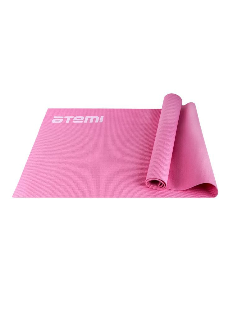 Коврик для йоги и фитнеса Atemi, AYM01P, ПВХ, 173х61х0,3 см, розовый  #1