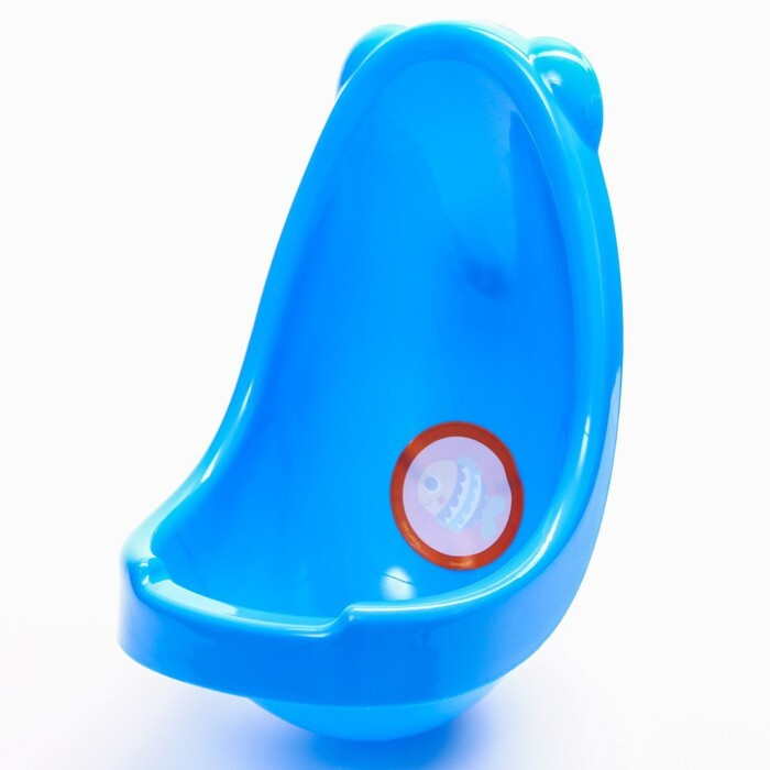 Писсуар детский пластиковый "Рыбка", цвет синий #1