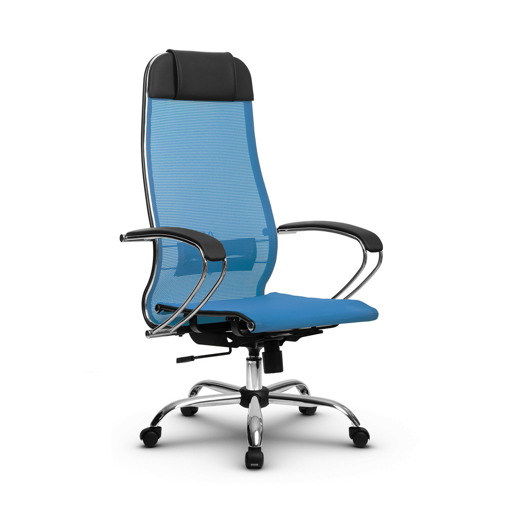 Компьютерное кресло МЕТТА-12(MPRU)/подл.131/осн.003 синий #1