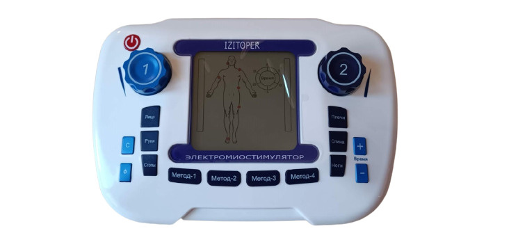 Электромиостимулятор IZITOPER AS-305C/Миостимулятор для мышц/Массажёр для тела/Тренажёр для пресса, живота, #1