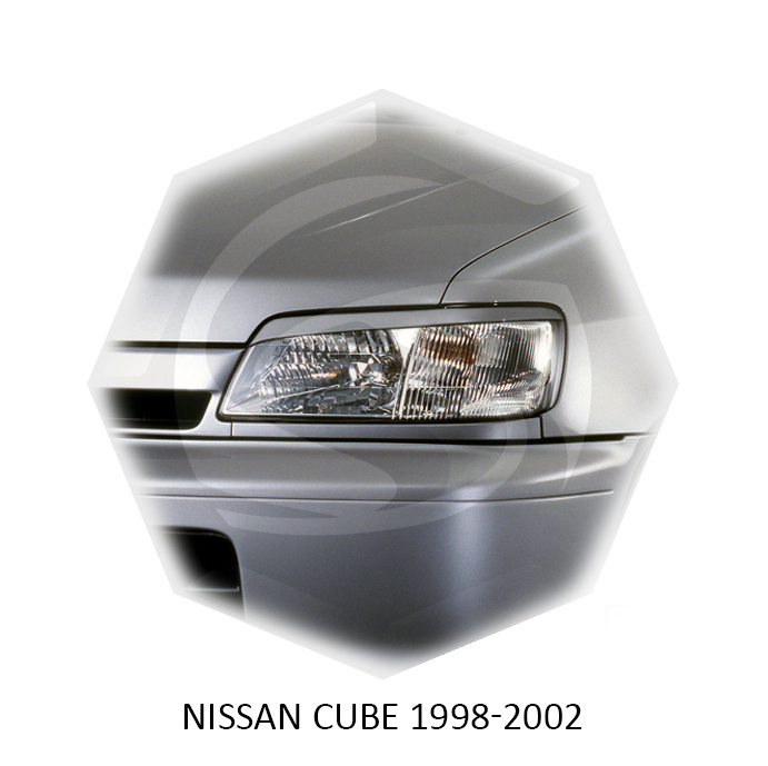 Nissan Cube 1998-2002 Z10 Реснички на фары #1