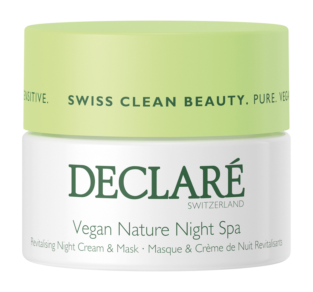 DECLARE Vegan Nature Night Spa Крем-маска ночной для лица "Веган-Спа" восстанавливающий, 50 мл  #1