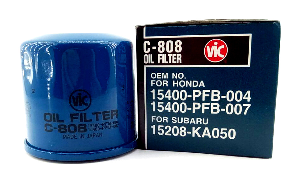 Фильтр масляный VIC для YAMAHA F15-60/ HONDA BF8-60 OEM: 5GH-13440-20/15400-PFB-004, 8M0162832, 822626Q03 #1