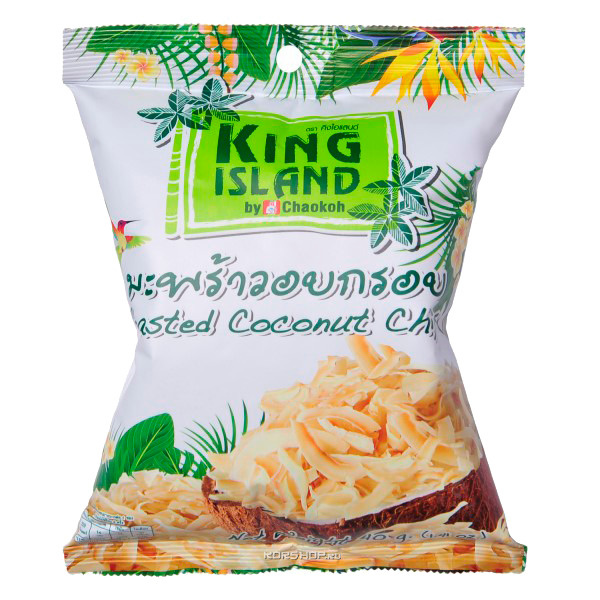 Чипсы King Island кокосовые Оригинальные, 40 г #1