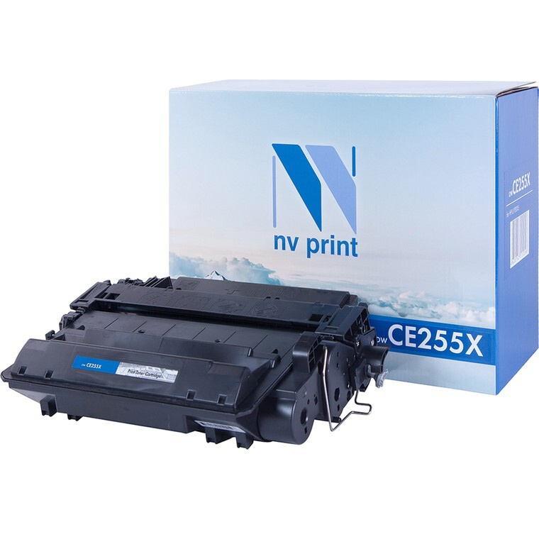 NV Print Тонер-картридж NV-CE255X LaserJet Enterprise P3015, P3015D, P3015DN, P3015X, совместимый, Черный #1