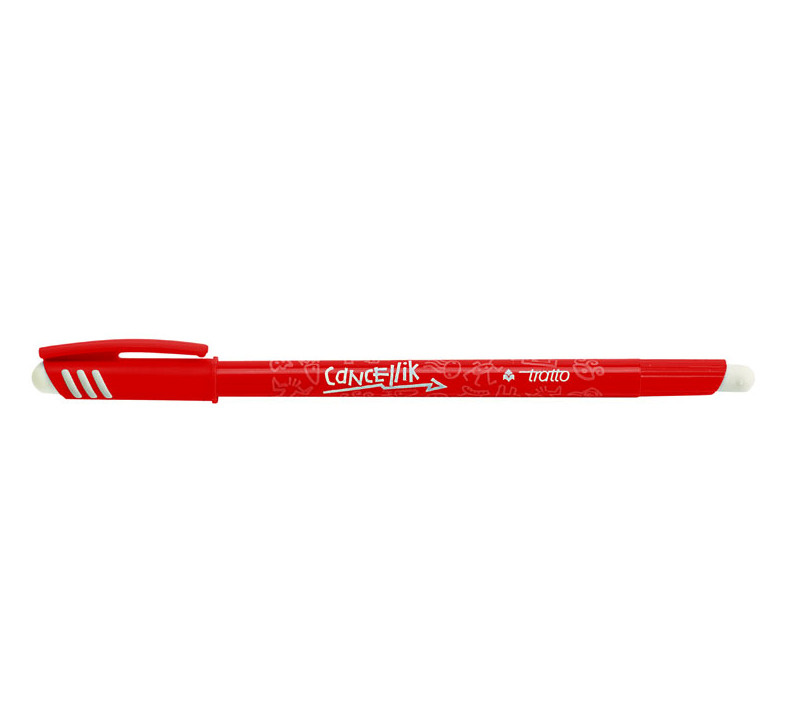 Ручка шариковая Tratto Cancellik, с ластиком Красный #1