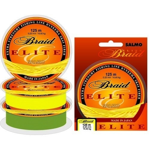 Шнур Salmo Elite Braid 0.40 125м G #1