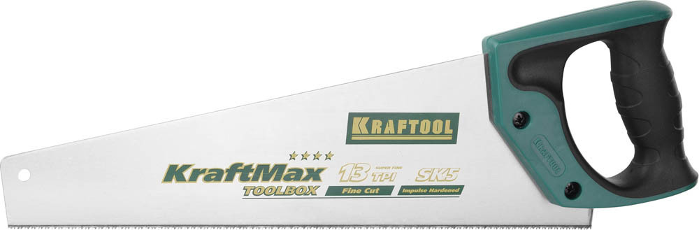 Ножовка (пила) 15227-35 "Alligator TOOLBOX 13" 350мм, Kraftool 13 TPI, специальный зуб  #1