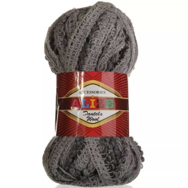 Пряжа ленточная Dantela Wool цвет: 1491 20 м/100 г, 3 шт #1