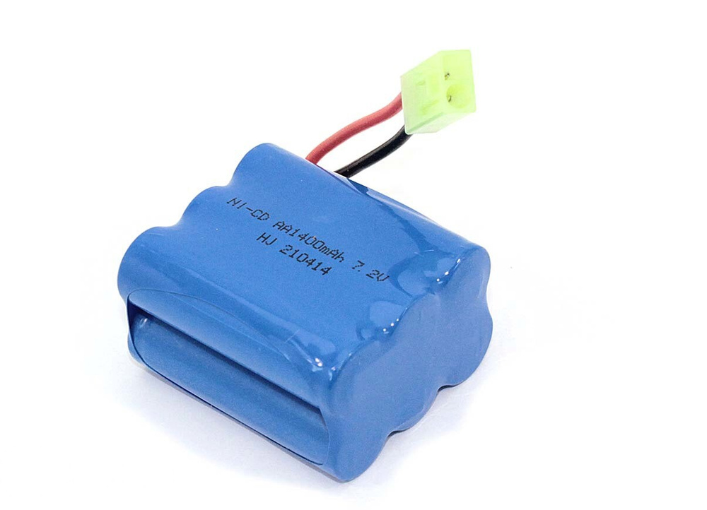 Аккумулятор Ni-Cd 7.2V 1400 mAh AA Row разъем mini Tamiya #1