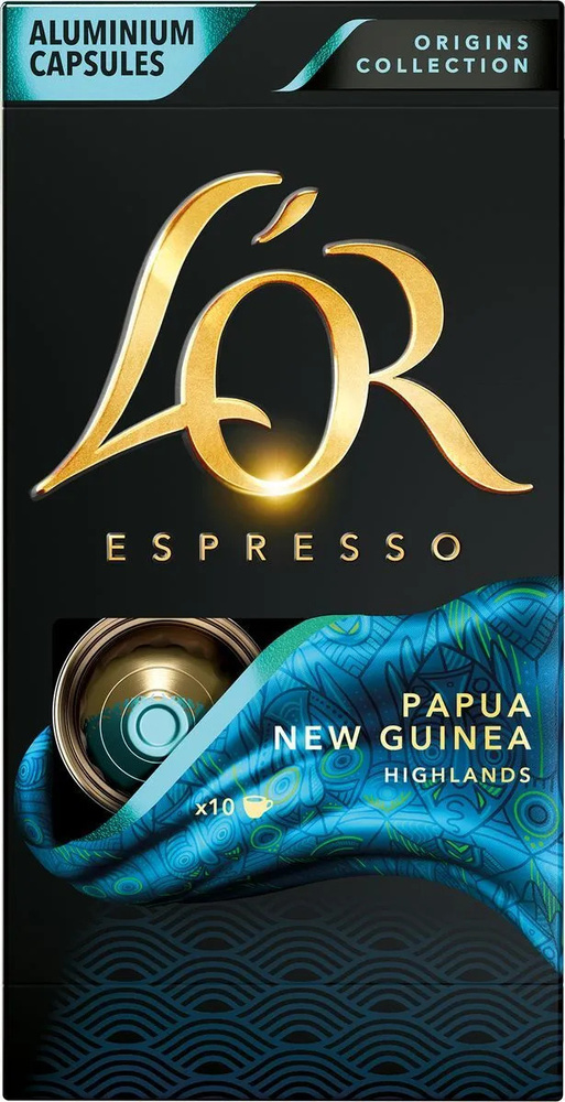 Кофе в капсулах L'OR Espresso Papua New Guinea Highlands для системы Nespresso, 10 порций  #1