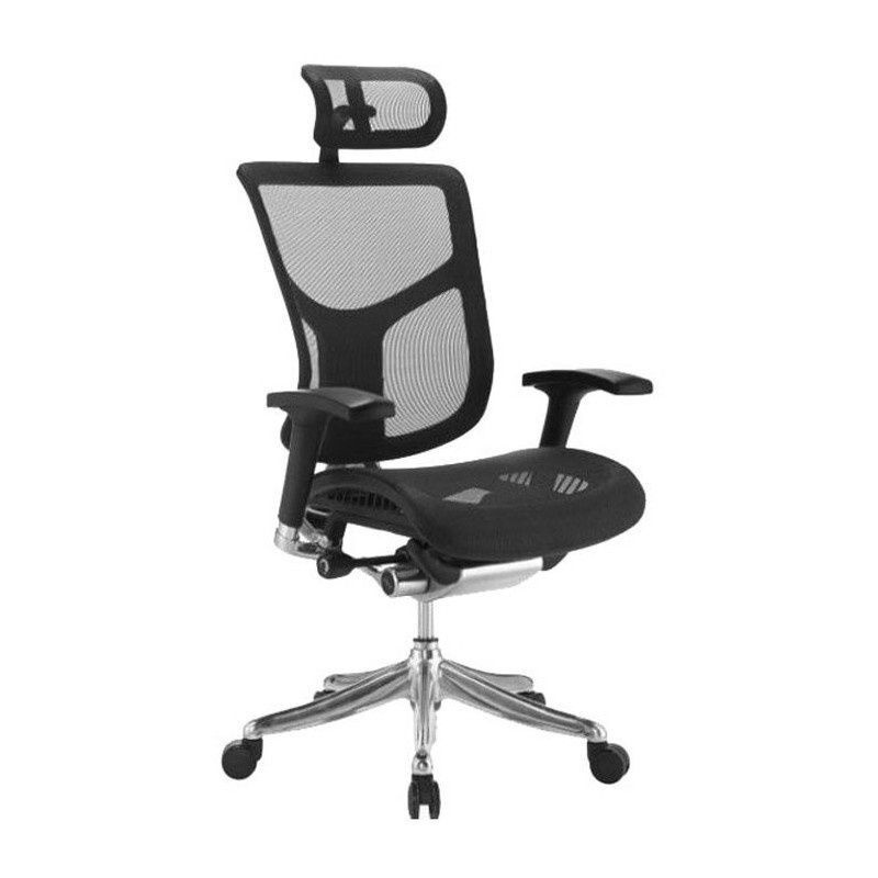 Эргономичное кресло Falto Expert Star HSTM 01 (сетка черная/ каркас черный)  #1