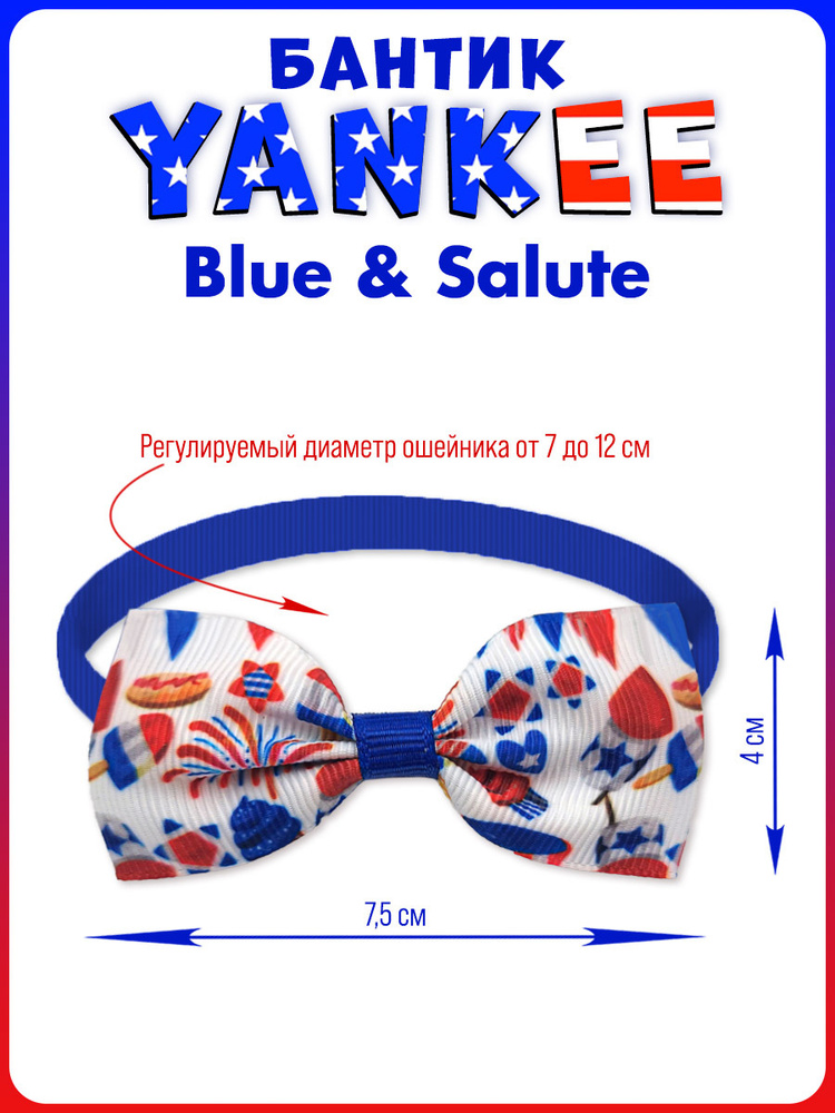 Бантик Yankee, Blue & Salute  #1