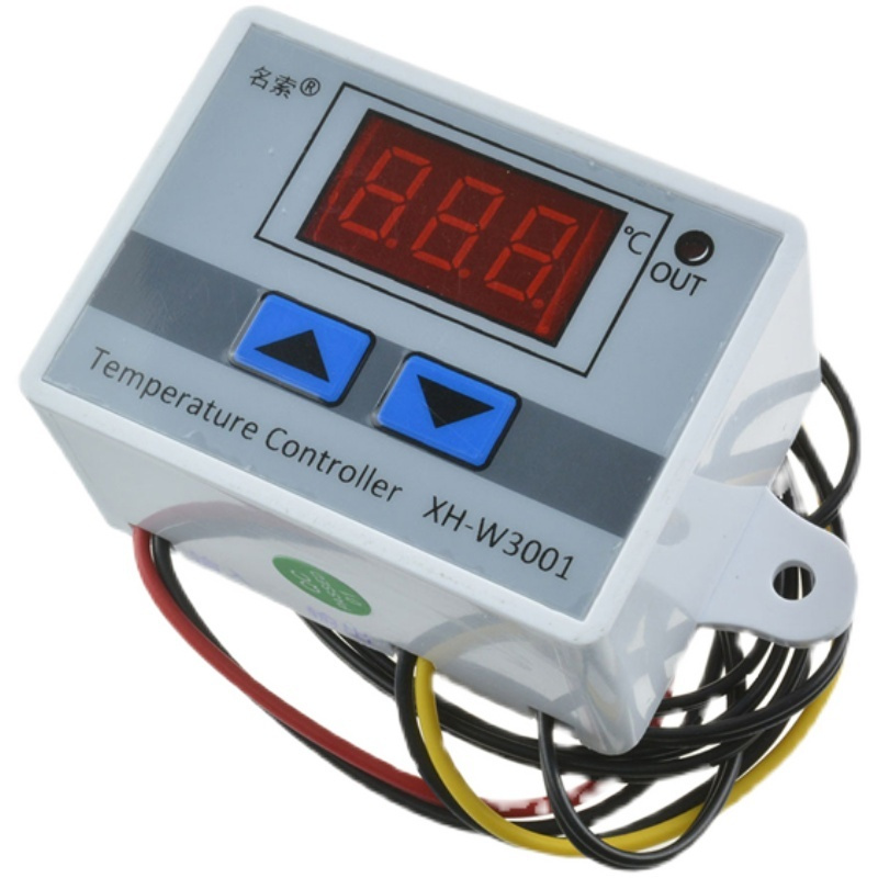 Терморегулятор/термостат до 1500Вт Для инфракрасного отопления, Для конвекторов, светло-серый, синий #1