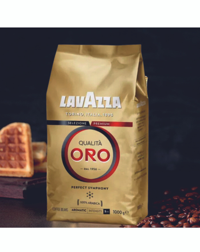 Кофе в зернах Lavazza Qualita ORO, Арабика 100%, 1 кг. Италия #1