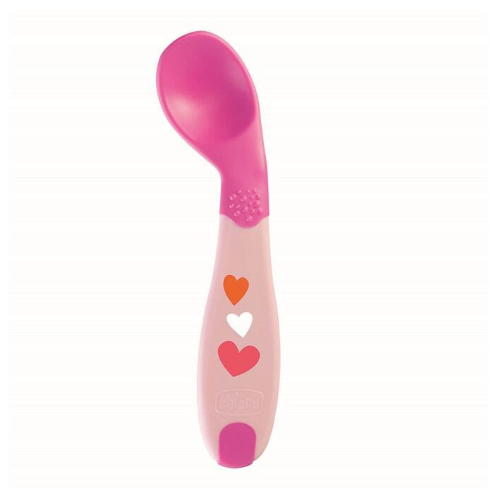Ложка Baby's First Spoon 8м+, розовая #1