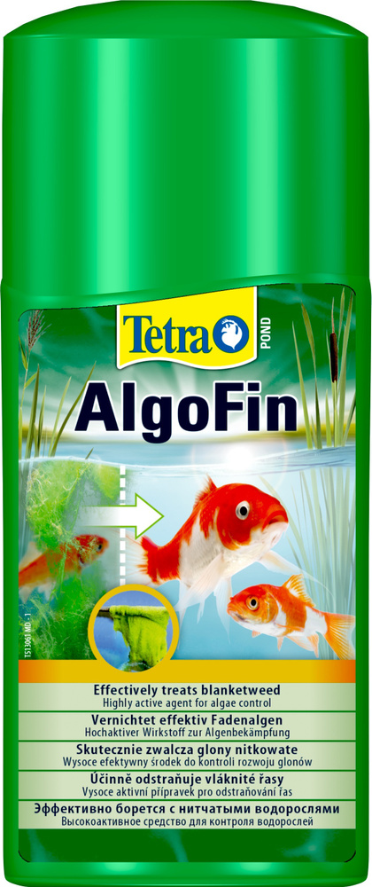 Tetra Pond AlgoFin средство против нитчатых водорослей в пруду, 1 л  #1