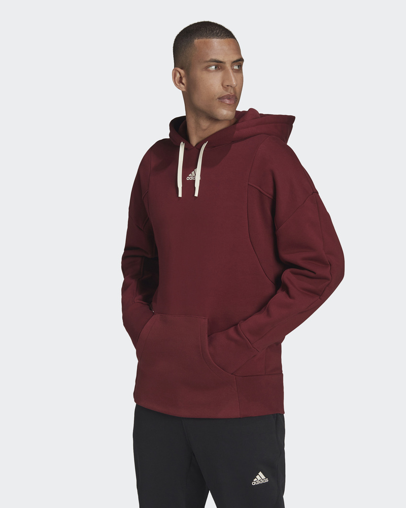 Adidas fleece hoodie mens online