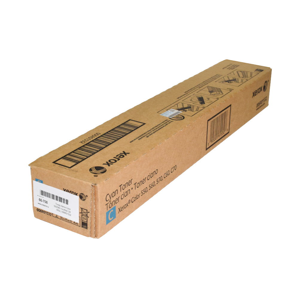 Тонер Xerox Color 550/560 голубой (34 000к.) 006R01532 #1