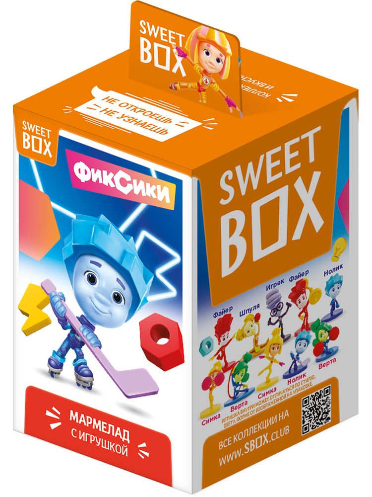 Sweet Box Конфитрейд СВИТБОКС ФИКСИКИ 4 Мармелад с игрушкой, 10г  #1