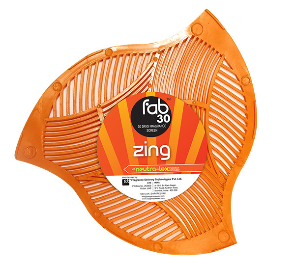 Сеточки/коврики/решетки для писсуаров с ароматом мандарина (Zing)  #1