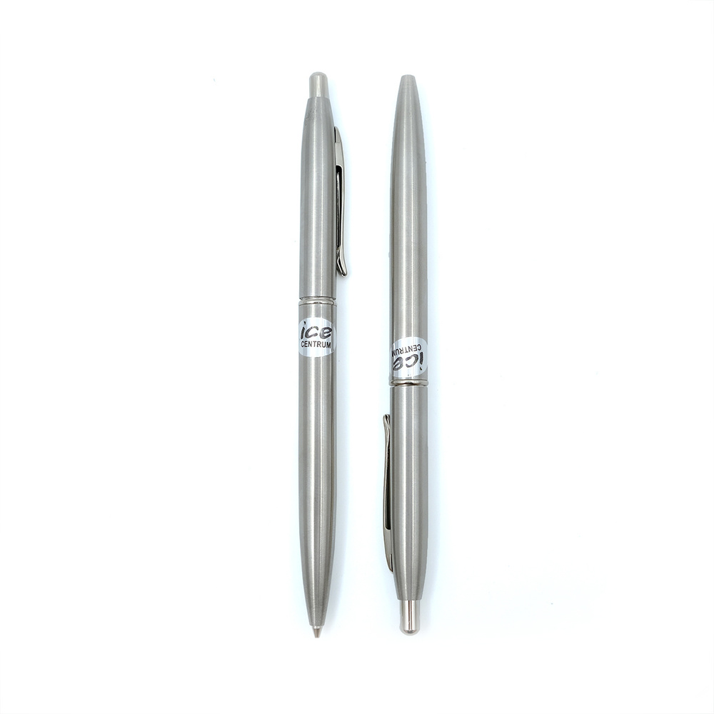 Подарочный набор Centrum, авторучка и механический карандаш SILVER ICE (стержень 0,7 мм, цвет чернил #1