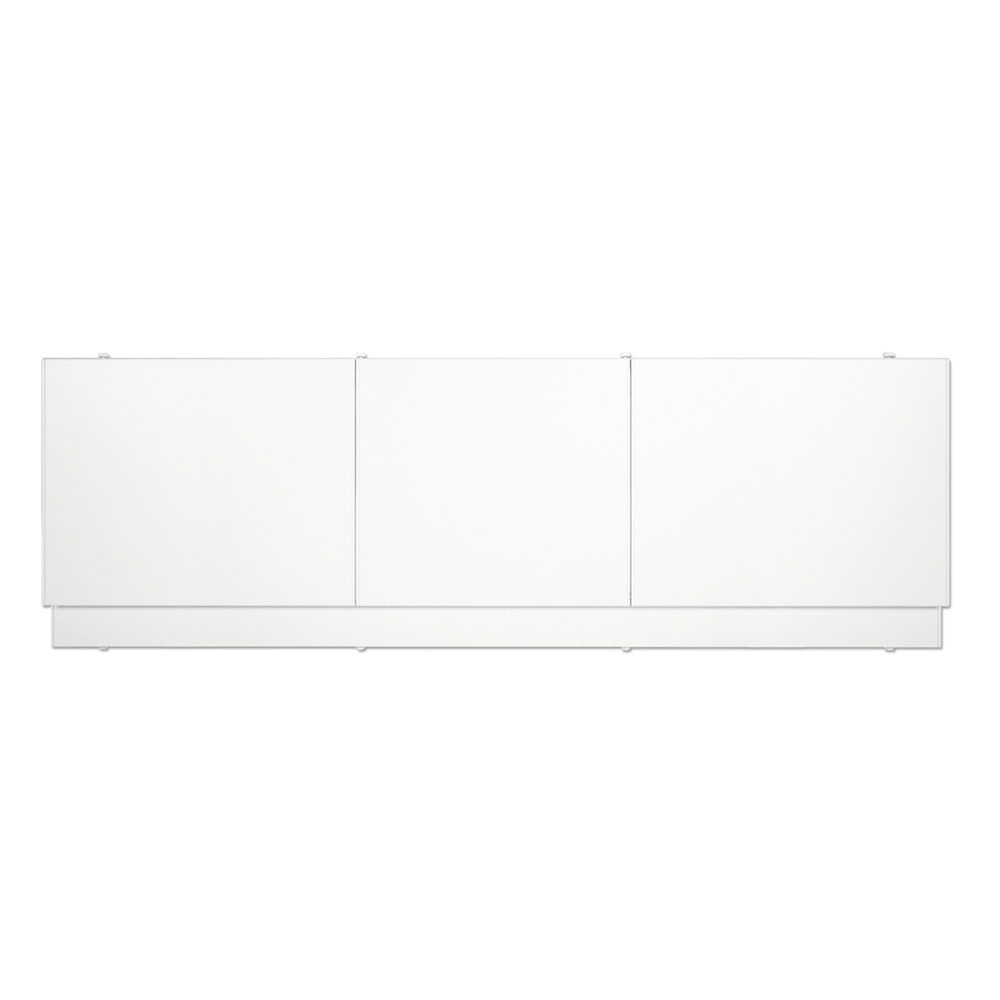 Экран под ванну пластиковый МЕТАКАМ PRIMO 170 см ПВХ панель 10 мм с откидными дверцами с корзинами белый #1