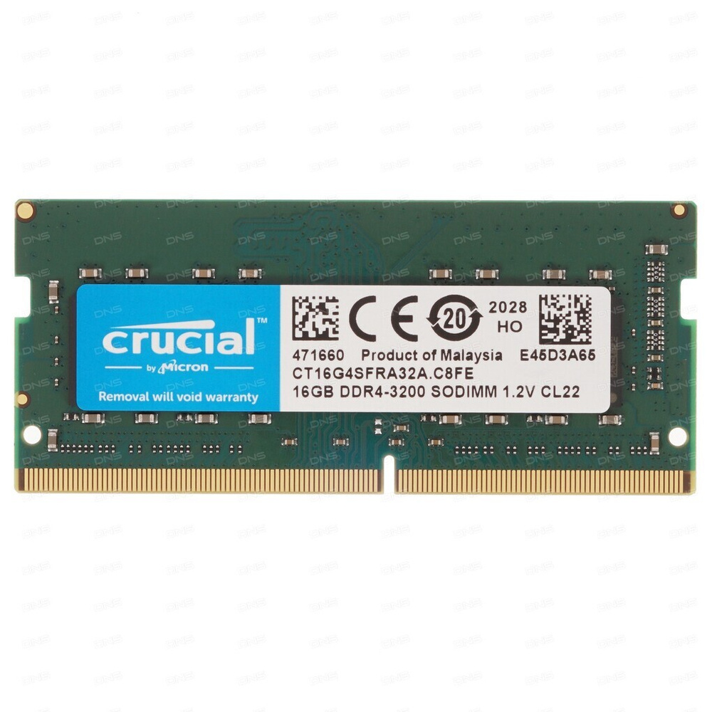 Crucial Оперативная память CT16G4SFRA32A 1x16 ГБ (CT16G4SFRA32A) #1