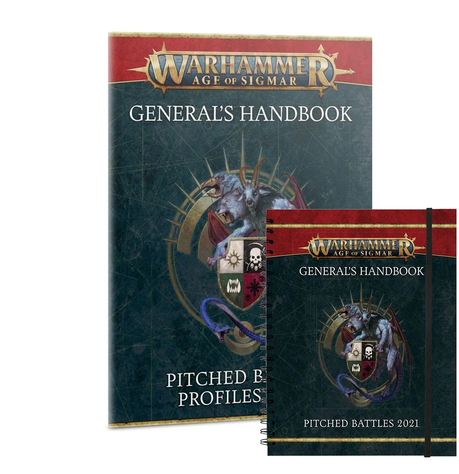 Дополнение для настольной игры Warhammer Age of Sigmar: General's Handbook Pitched Battles 2021 and Pitched #1