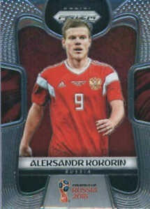 Коллекционная карточка Panini Prizm FIFA World Cup Russia 2018 - #166 Aleksandr Kokorin  #1