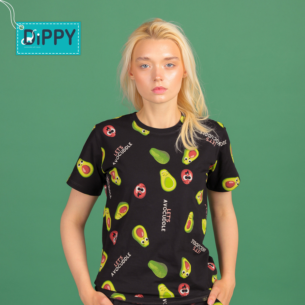 Футболка DIPPY comfortable with nature Avocado #1