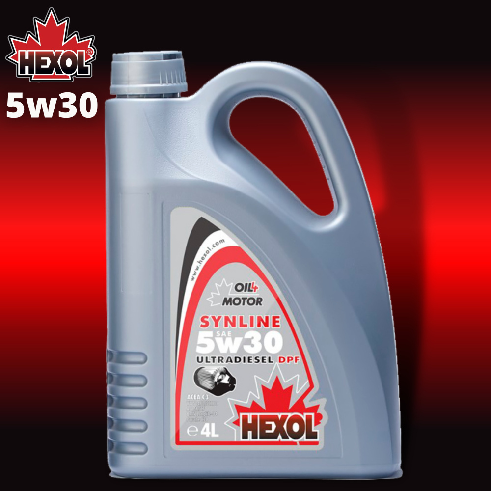 HEXOL SYNLINE ULTRADIESEL DPF 5W-30 Масло моторное, Синтетическое, 4 л #1