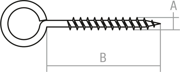 Крючок О-образный 5,0х80 мм цинк STARFIX 4 штуки (SMZ2-56935-4) #1