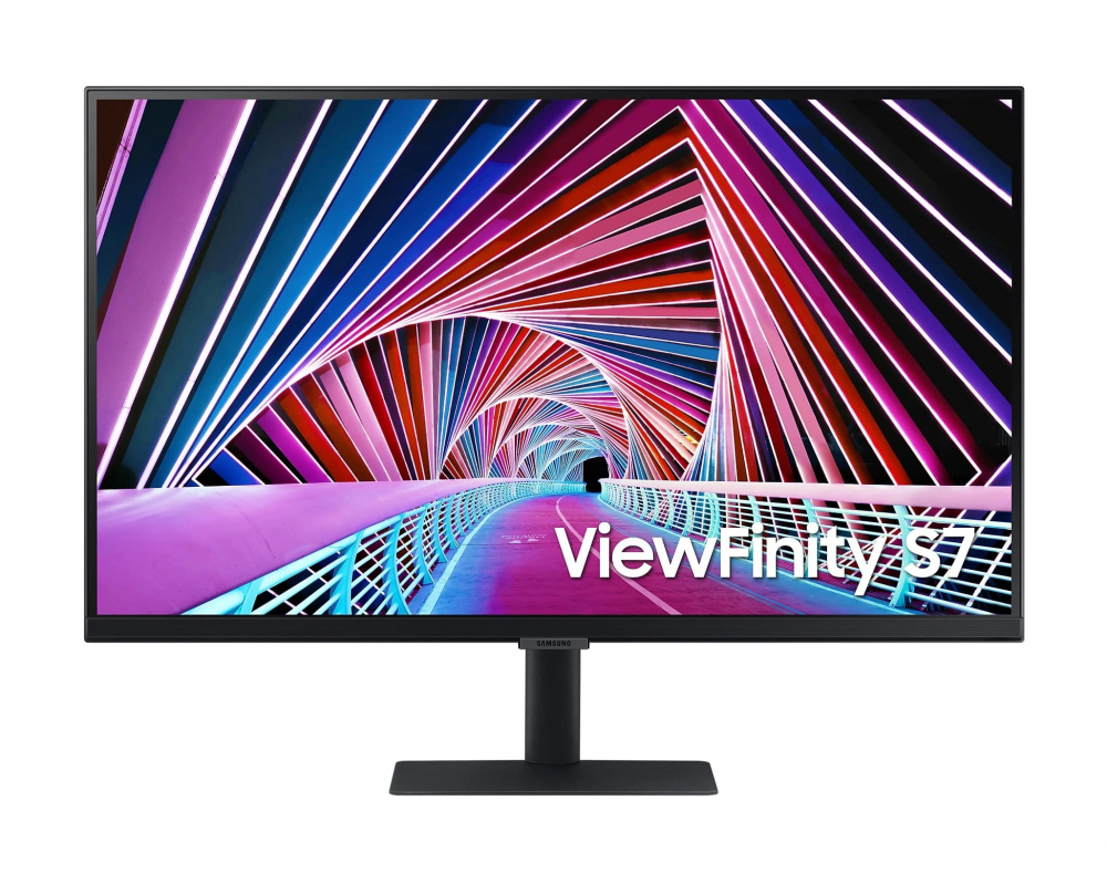 Samsung 27" Монитор ViewFinity S7 LS27A700NWIXCI, черный #1