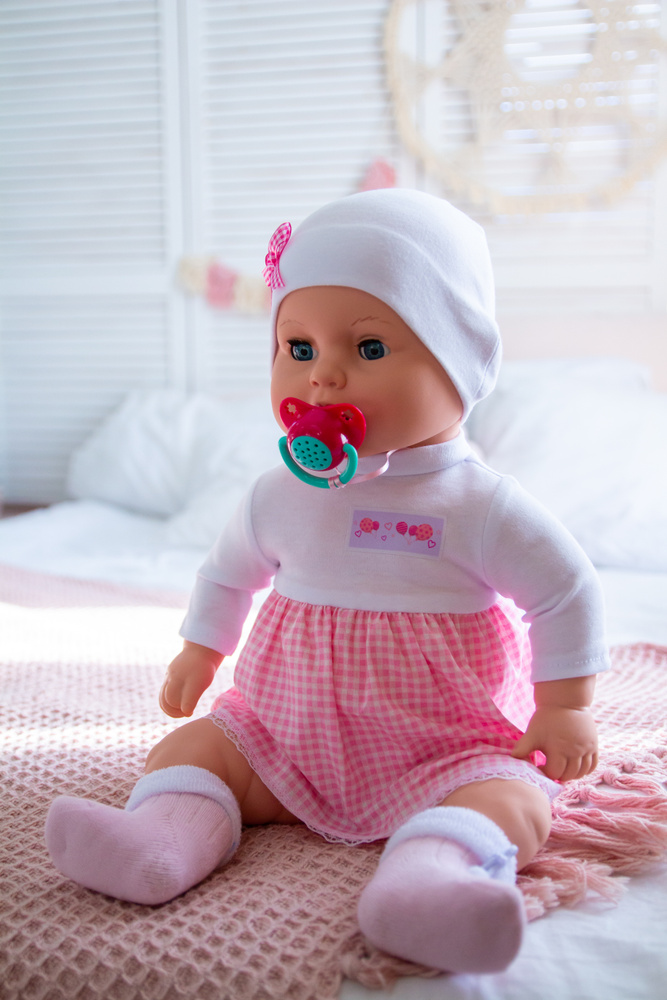 Кукла реборн для девочки интерактивная большая с одеждой  #1