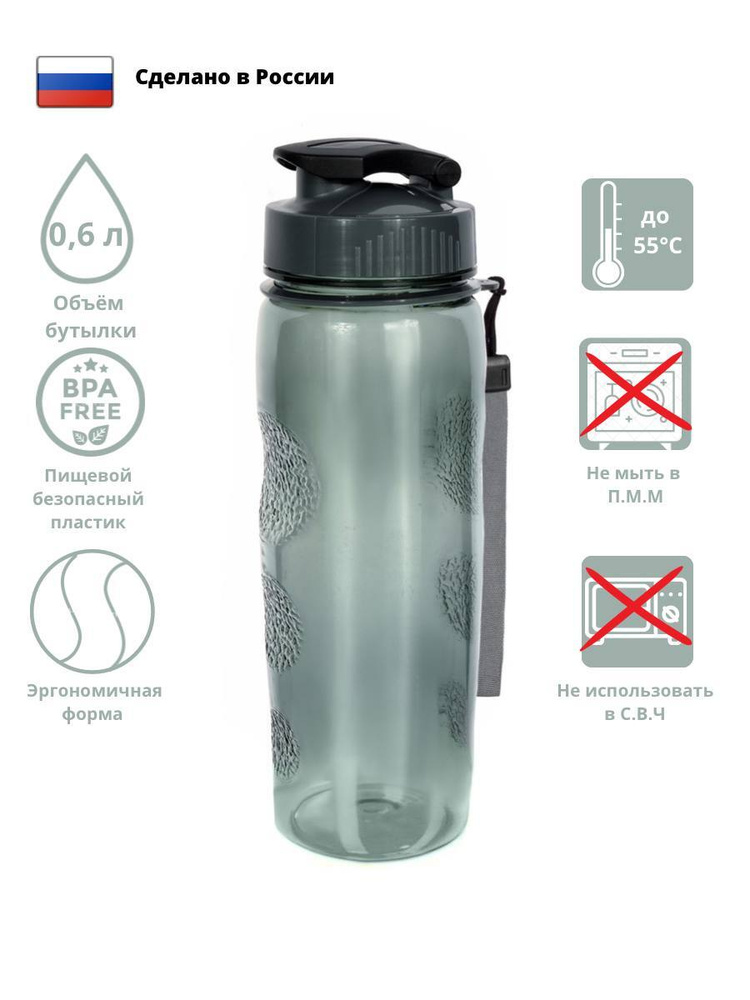 Polar Bottle Sport Insulated Water Bottle 20oz Contender Olive/Silver