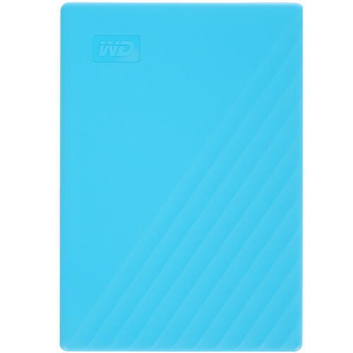 Western Digital 4 ТБ Внешний жесткий диск My_Passport (WDBPKJ0040BBL-WESN) (WDBPKJ0040BBL-WESN), голубой #1
