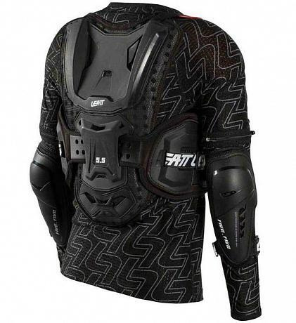 Leatt Детская мотозащита тела 5.5 Body Protector Black L/XL 147-159cm #1