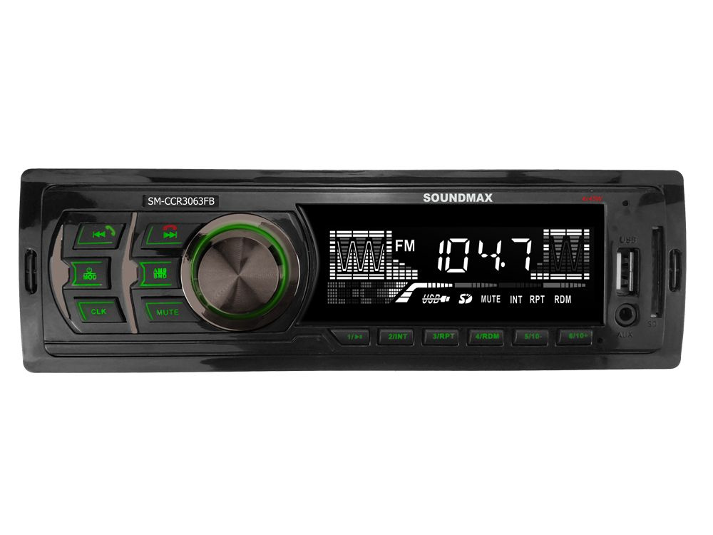 Автомагнитола Soundmax SM-CCR3063FB 1DIN 4x45Вт #1