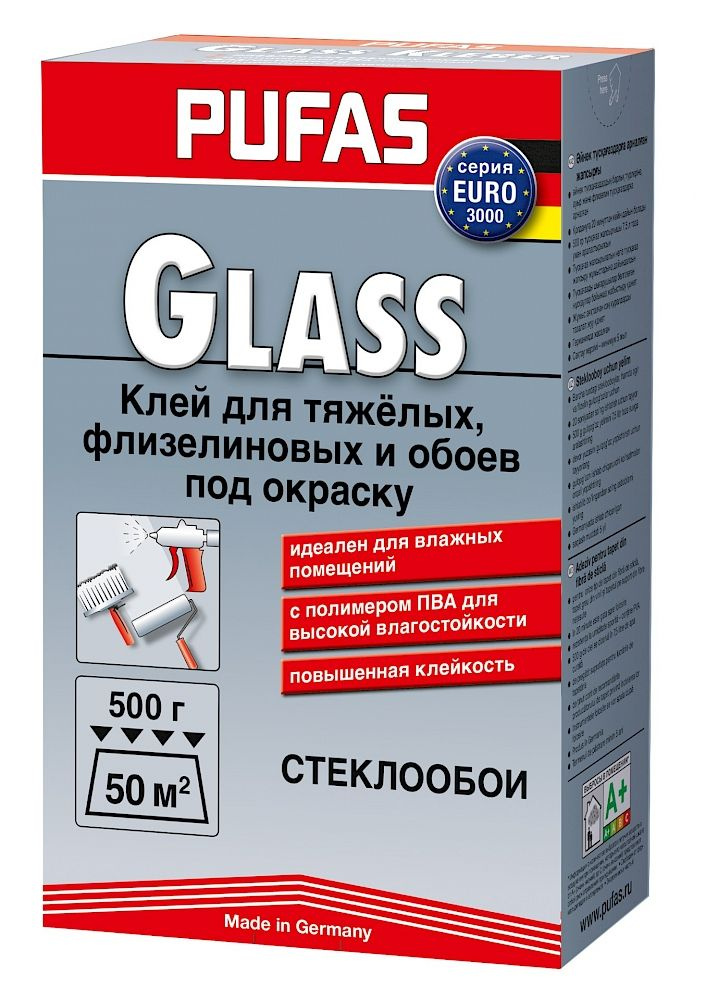 Клей стеклообойный PUFAS GLASS #1