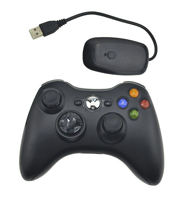 Геймпад/джойстик/контроллер беспроводной для Xbox360 и PC + ресивер/ПК приемник  #1