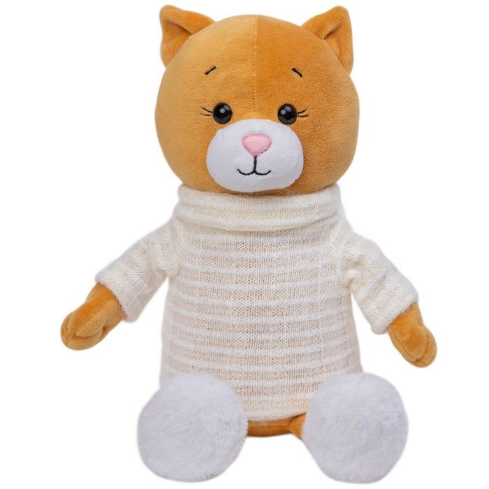 Мягкая игрушка "Кошка Марта в валенках и свитере", 25 см #1