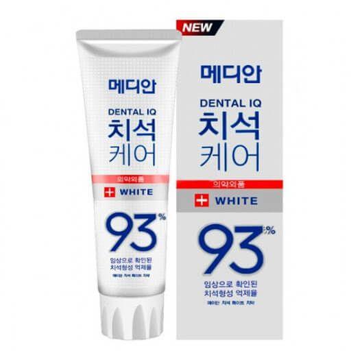 Median Отбеливающая зубная паста с цеолитом Median Dental IQ 93% White, 120 грамм  #1
