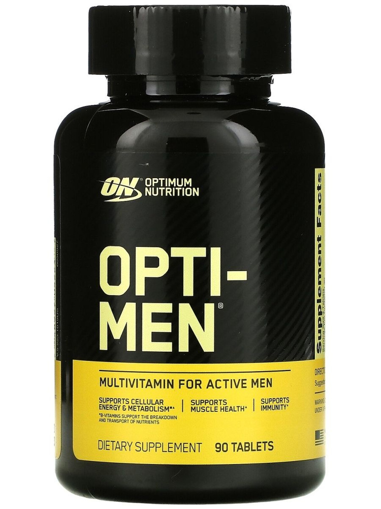Спортивное питание, Витаминно-минеральны..., Optimum Nutrition Opti-Men, 90 таб.  #1