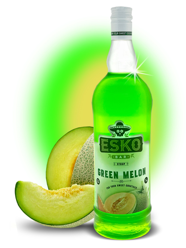 Сироп Esko Bar Green Melon (1L) #1