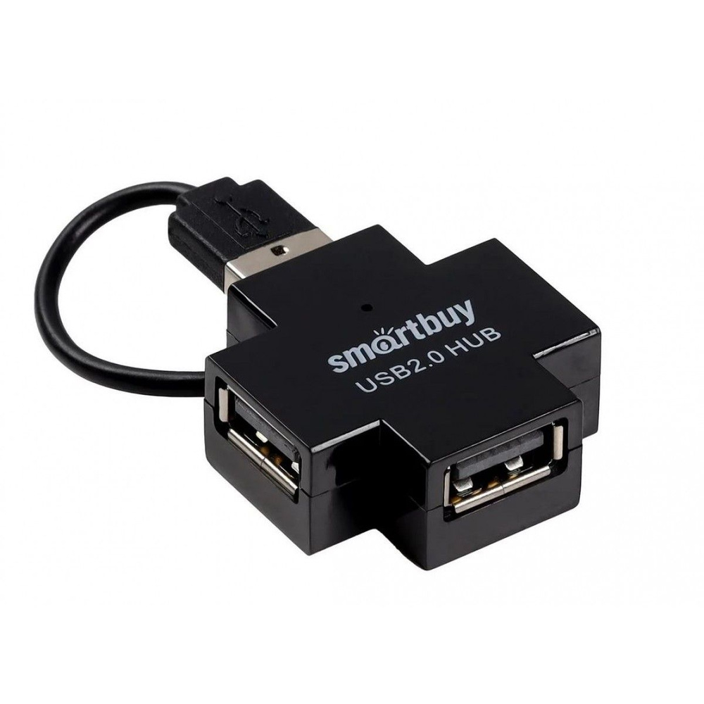 USB-устройство SMARTBUY SBHA-6900-K 4 порта черный #1