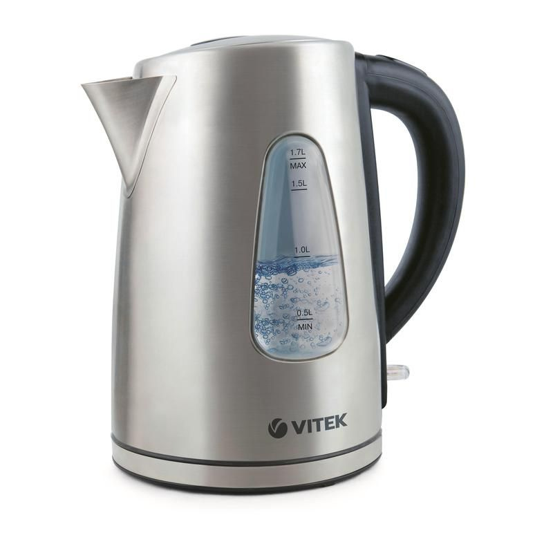 Чайник Vitek VT-7007, 2200 Вт, 1,7 л, металл #1