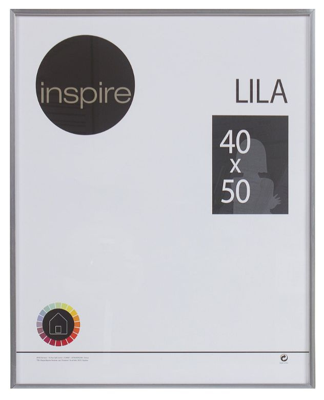 Рамка Inspire Lila 40х50 см цвет серебро #1