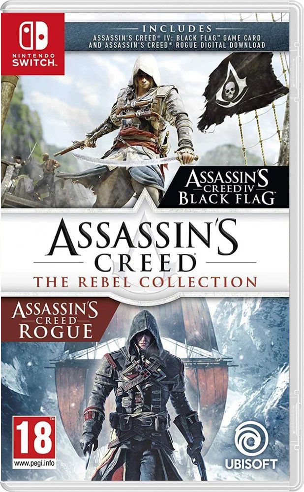 Игра Assassins Creed Мятежники Коллекция (The Rebel Collection) (Nintendo Switch, Русская версия)  #1